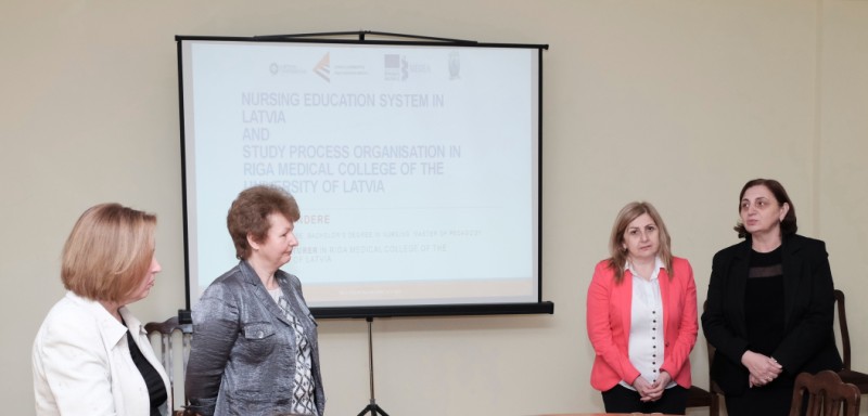 Lectures of the Representatives of Medical college of the University of Latvia  at TSMU